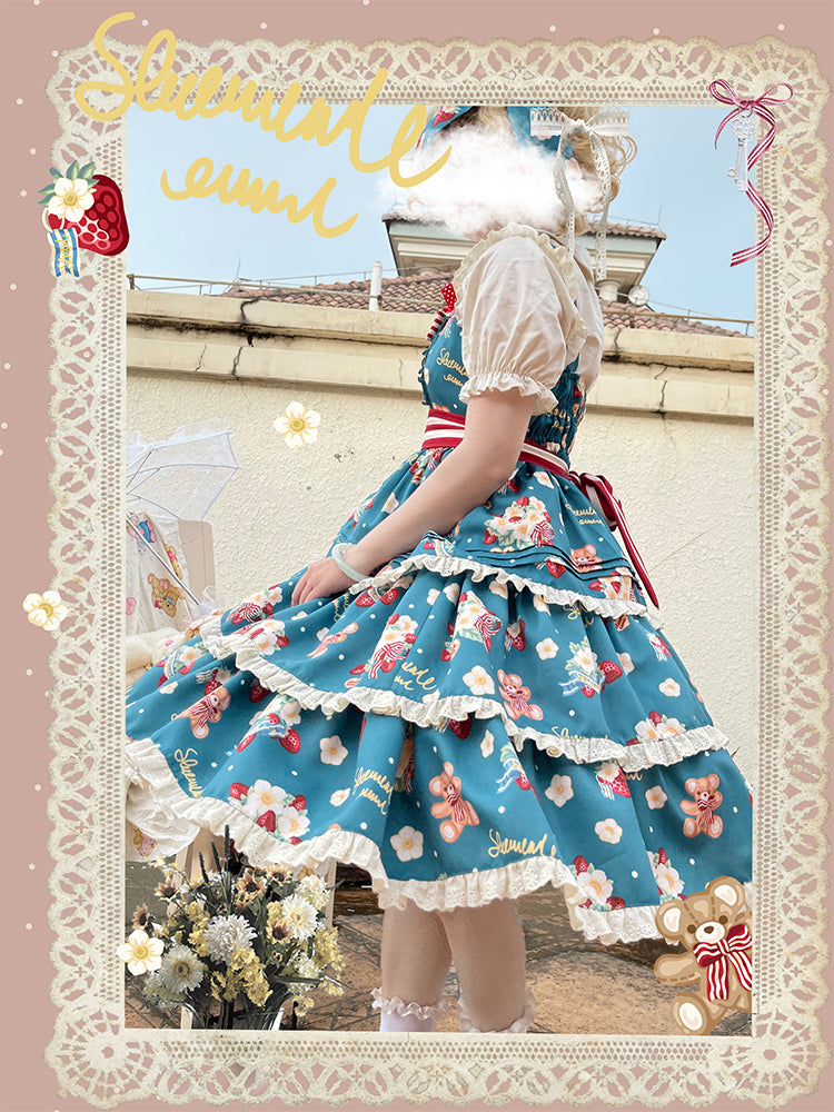 JSK♥Ready to Ship♥Summer Strawberry ♥ Lolita Dress