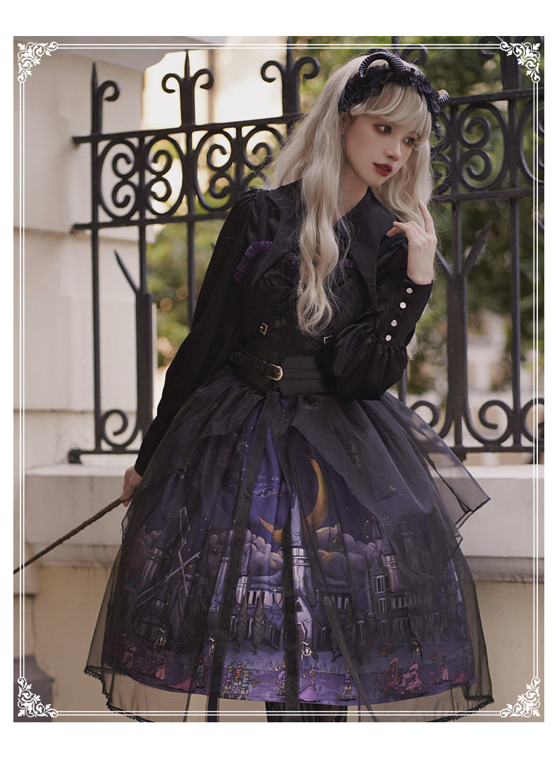 JSK♥Pre-order 3 weeks♥Witchville Halloween♥Gothic Lolita Dress