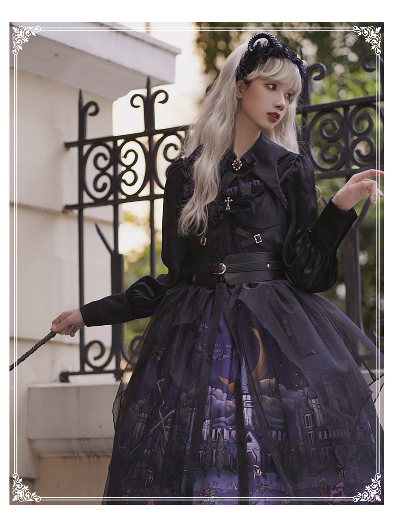 JSK♥Pre-order 3 weeks♥Witchville Halloween♥Gothic Lolita Dress