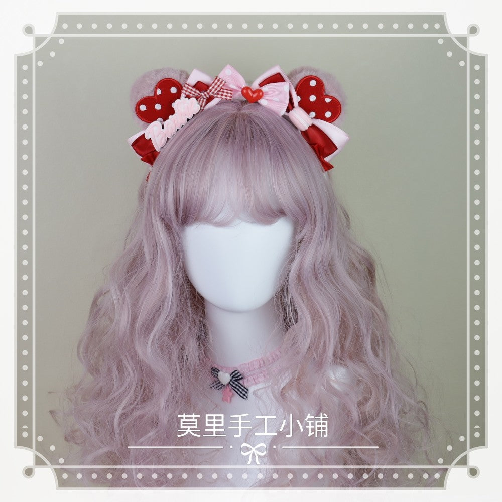 Lolita Lovely Bear Ear KC Headband