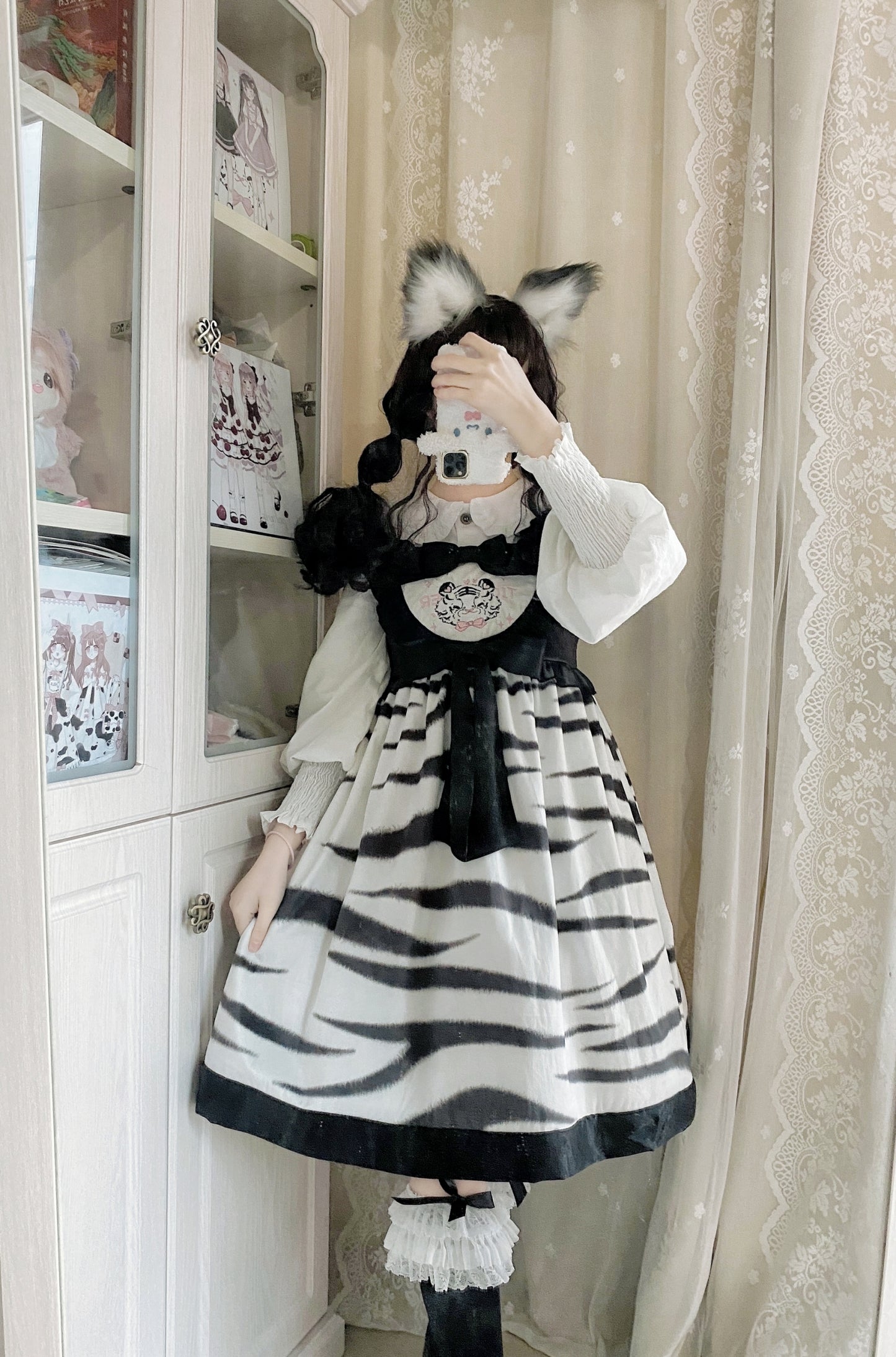 JSK♥ Ready to Ship♥Tiger♥ Sweet Lolita Dress JSK