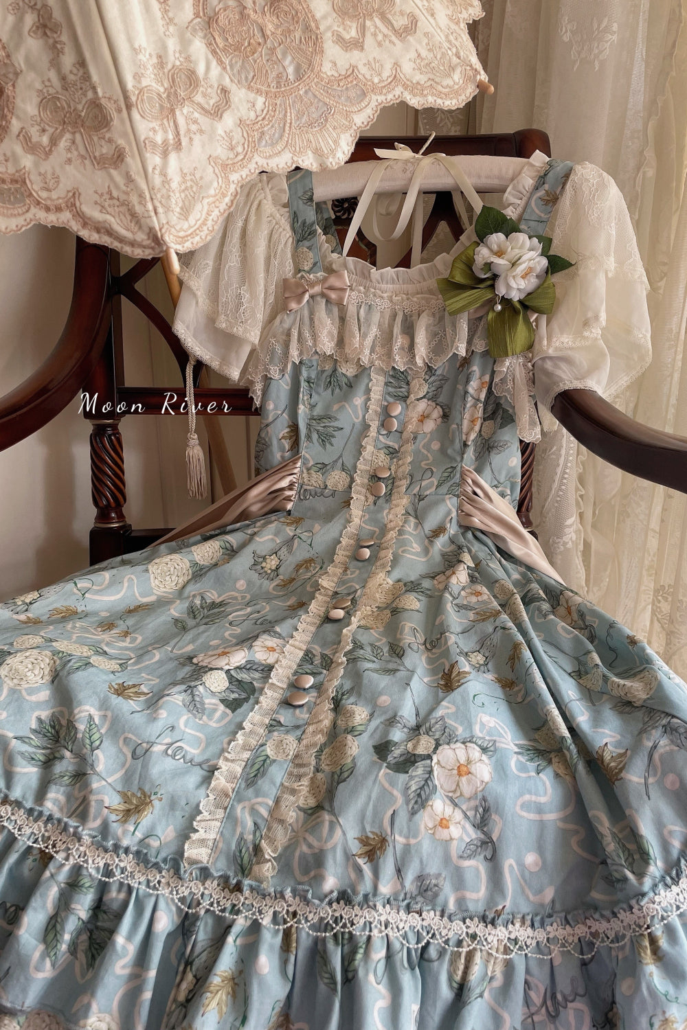 JSK Dress ♥Pre-order 3 months♥ Camellia ♥ Romantic Lolita Dress