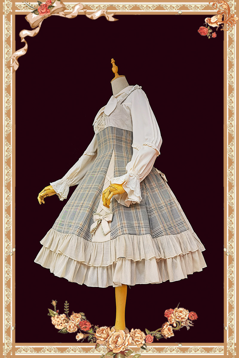 JSK♥Ready to Ship♥Memoirs of Backlight♥Elegant Lolita Dress
