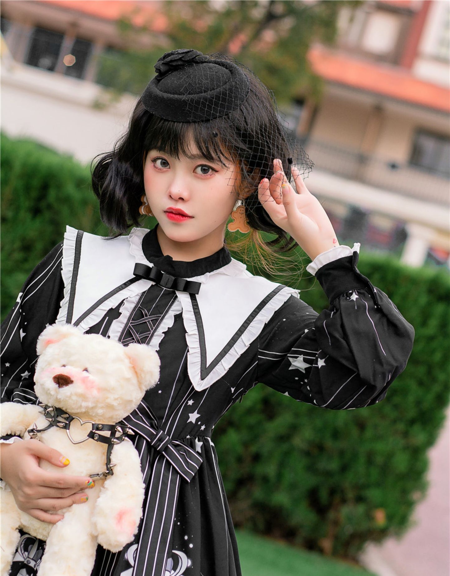 OP Dress♥Ready to Ship♥Dark Girl♥Kawaii Lolita Dress