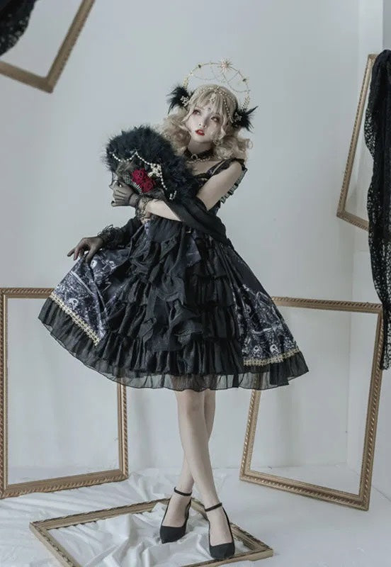 JSK♥ Ready to Ship♥Dragon Witch♥ Gothic Lolita Dress