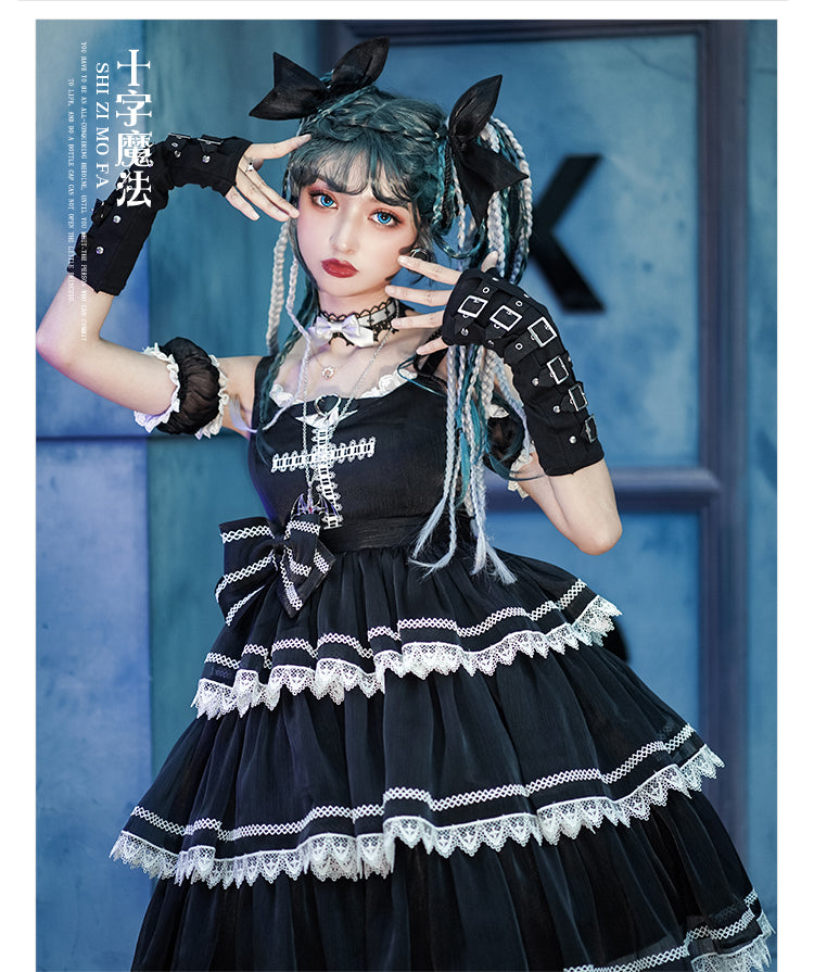 JSK♥Ready to Ship♥Cross Magic ♥ Gothic Lolita Dress