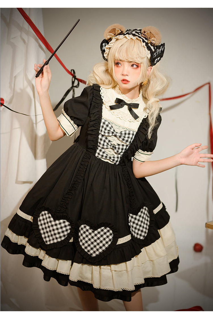 OP ♥Ready to Ship♥ To My Little Cherry ♥ Sweet Lolita Long Sleeve Dress