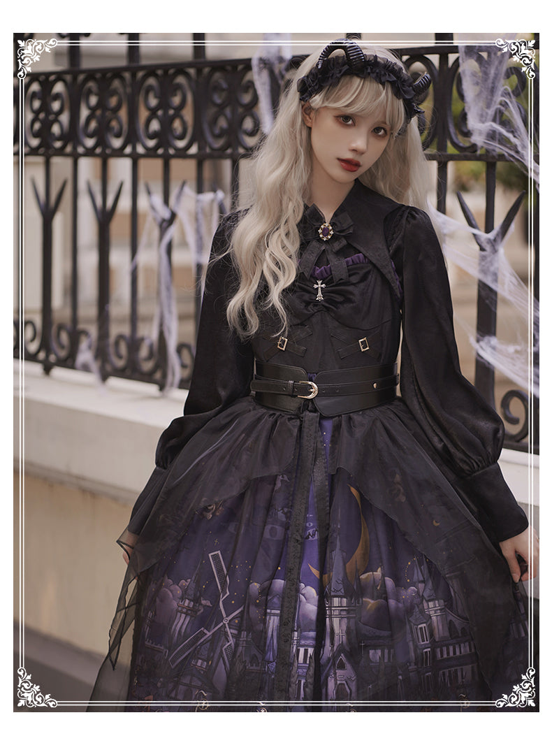 JSK♥Pre-order 3 weeks♥Witchville Halloween♥Gothic Lolita Dress