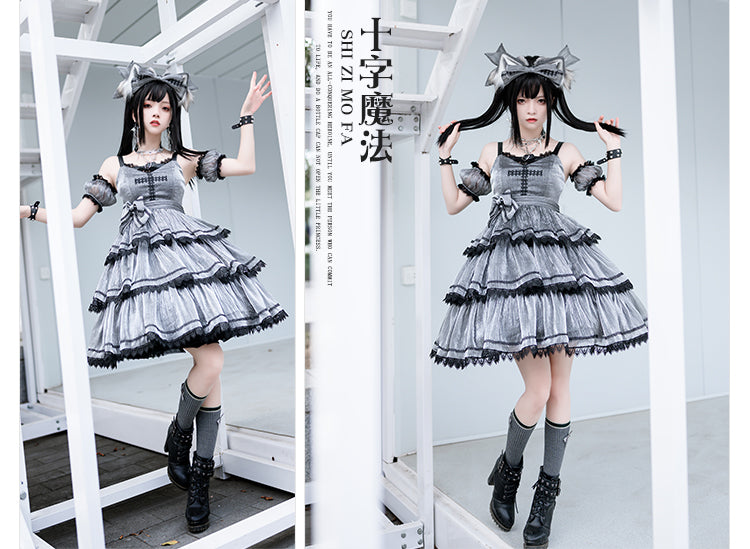 JSK♥Ready to Ship♥Cross Magic ♥ Gothic Lolita Dress