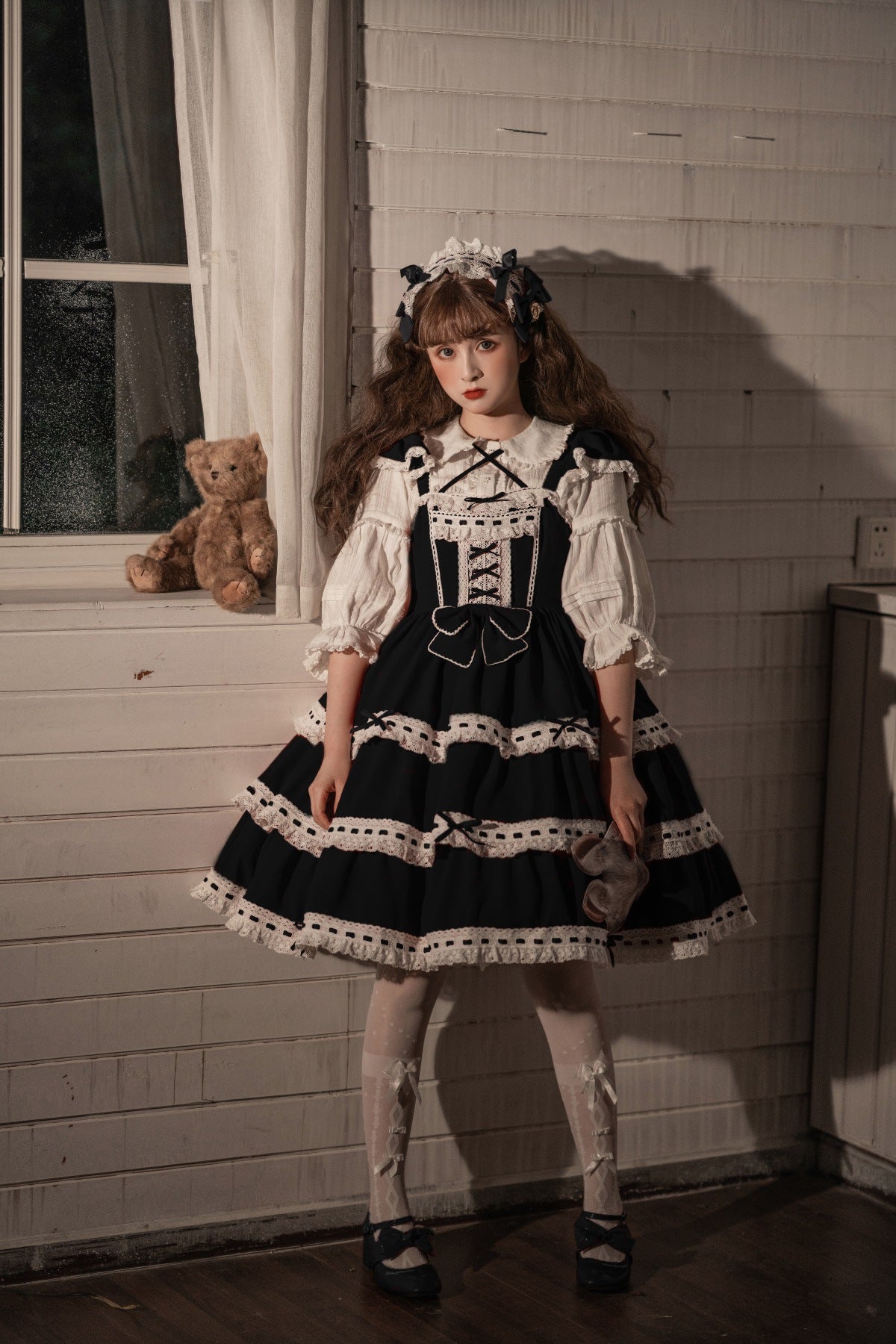 JSK Dress♥Ready to Ship♥ Antique Doll ♥Lolita Dress