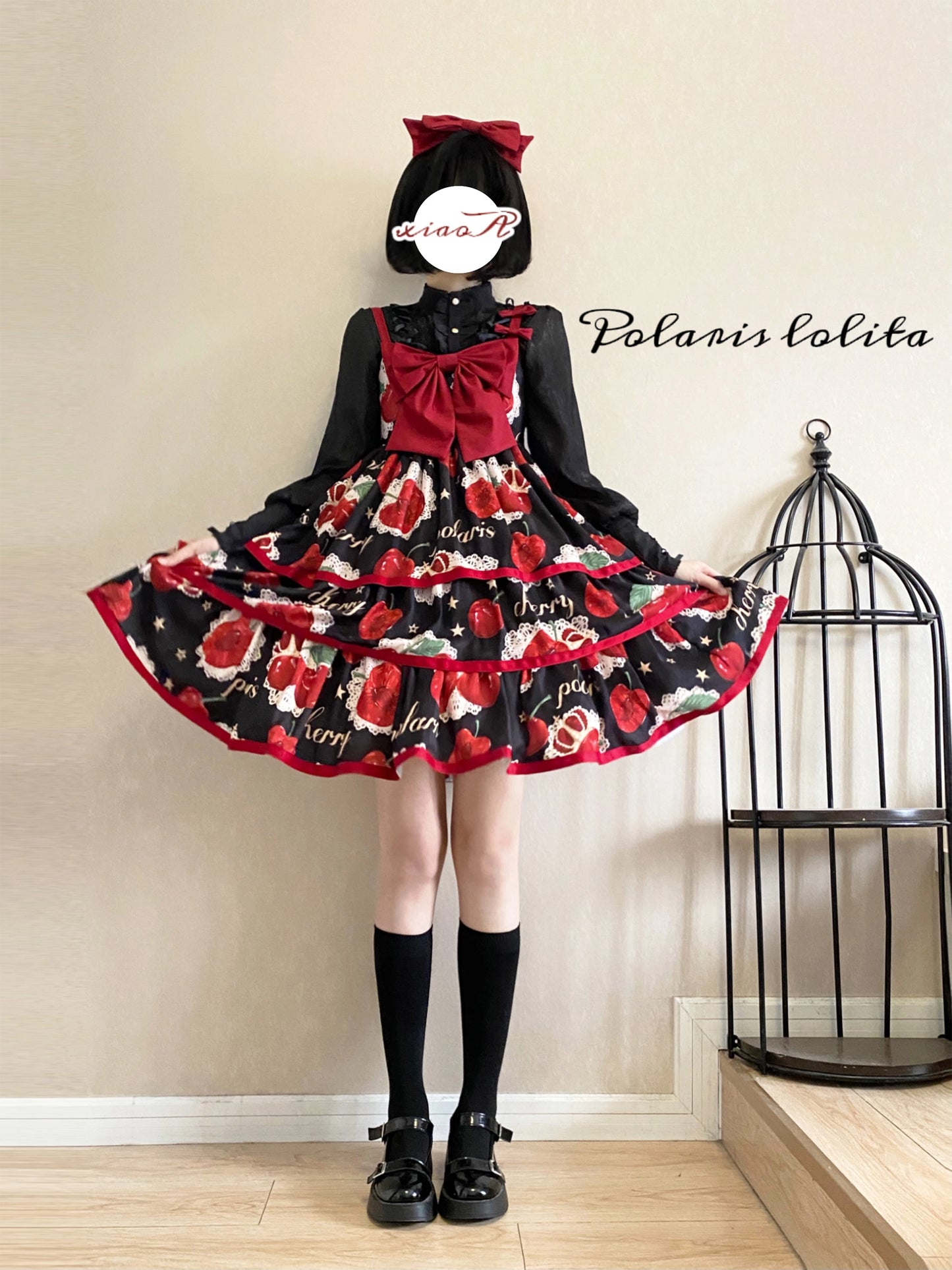JSK♥ Ready to Ship♥Cherry Crown♥ Sweet Lolita Dress JSK