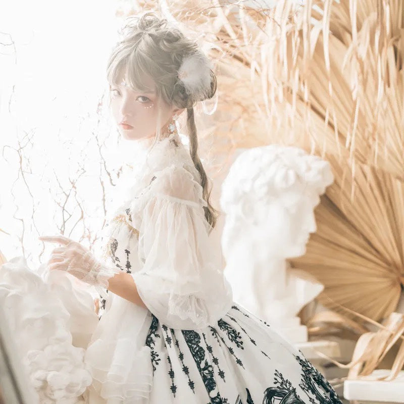JSK♥ Ready to Ship♥Dragon Witch♥ Gothic Lolita Dress