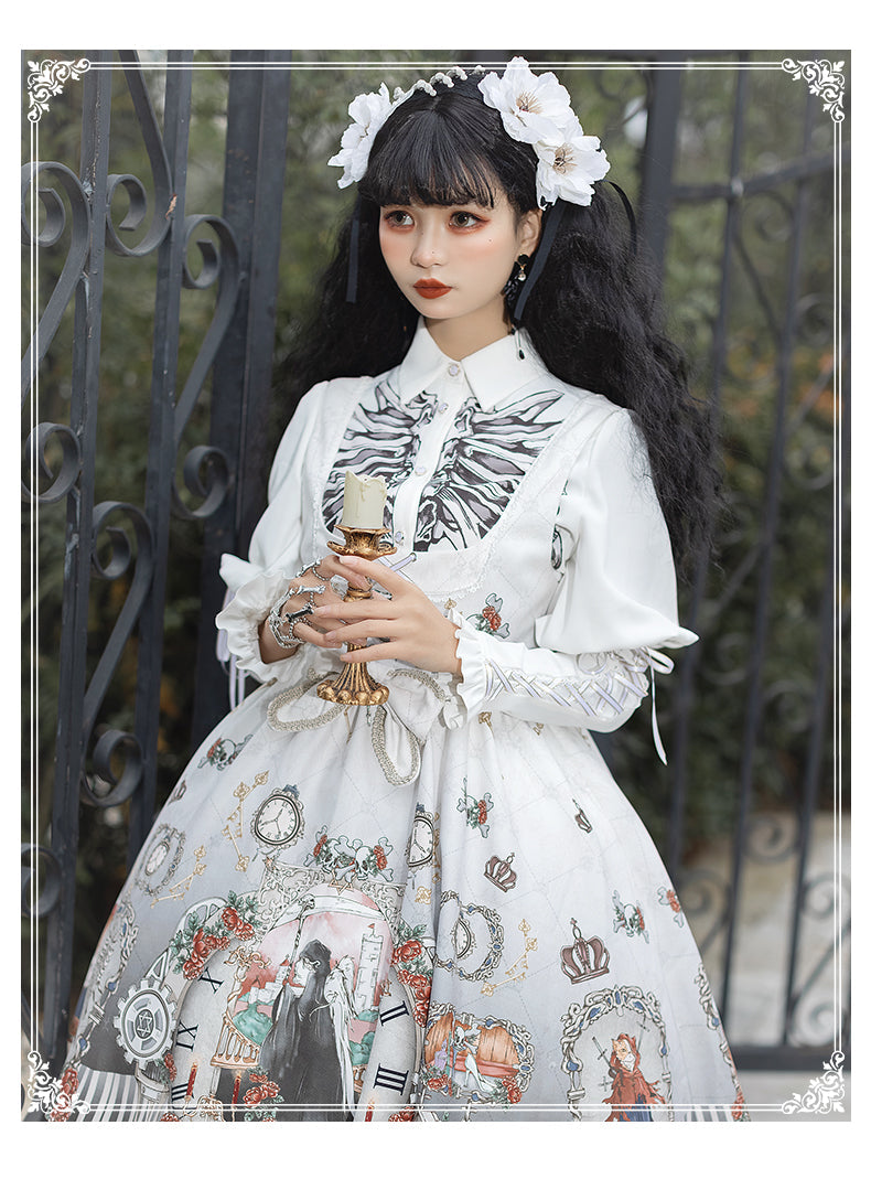 OP♥Pre-order 4 weeks♥Black Fairytale♥Gothic Lolita Dress