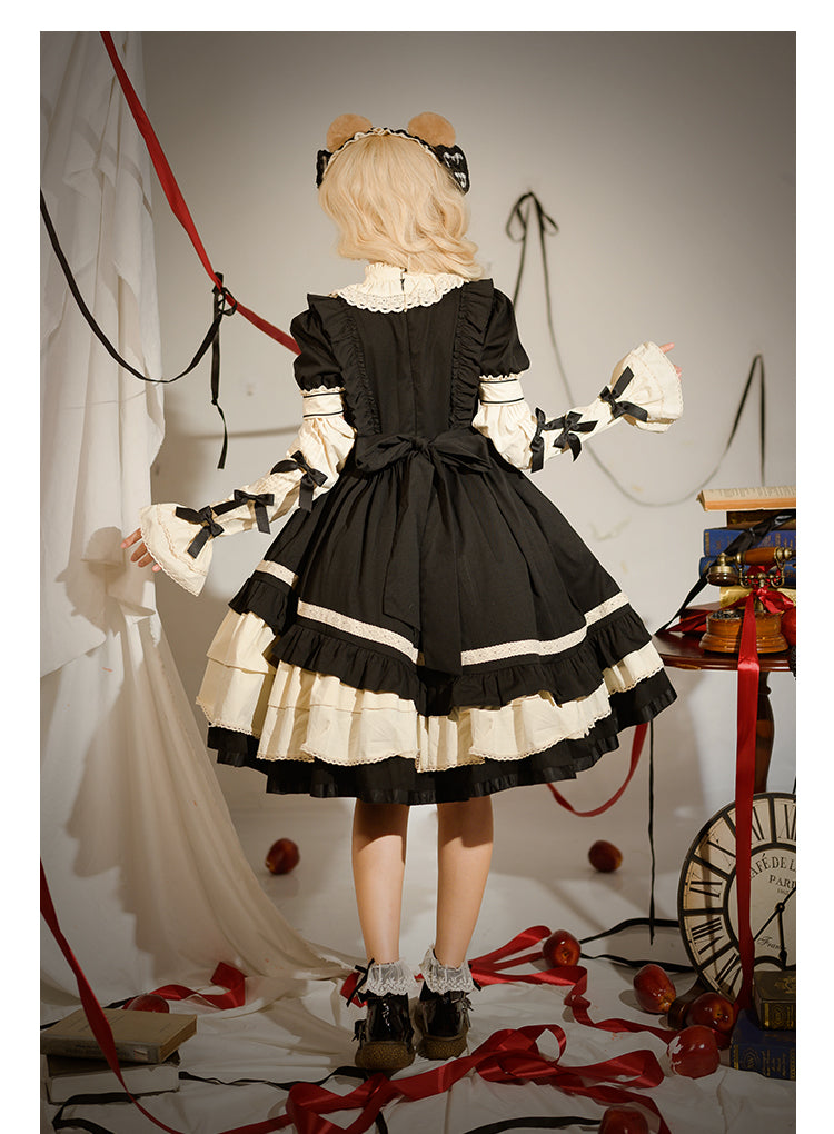 OP ♥Ready to Ship♥ To My Little Cherry ♥ Sweet Lolita Long Sleeve Dress