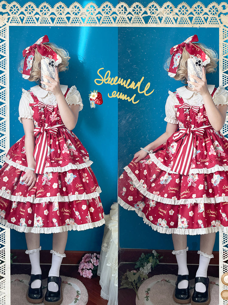 JSK♥Ready to Ship♥Summer Strawberry ♥ Lolita Dress