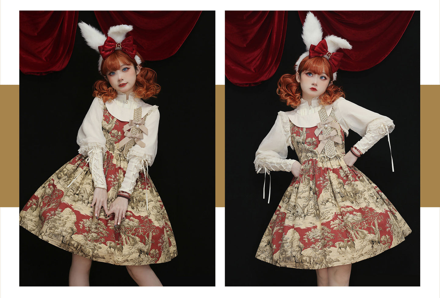 JSK♥Ready to Ship♥Winter Hunting Period ♥ Lolita Dress