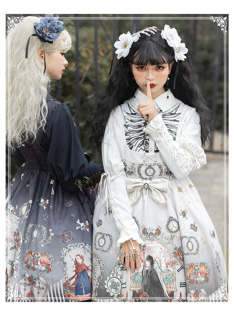 OP♥Pre-order 4 weeks♥Black Fairytale♥Gothic Lolita Dress