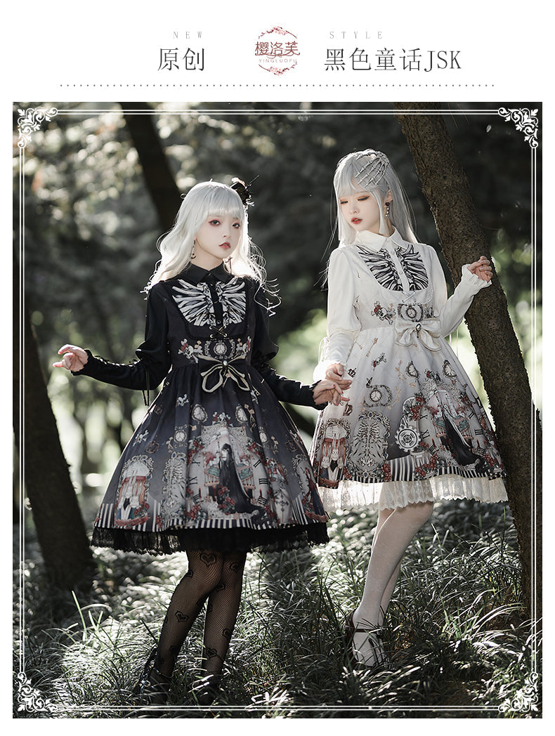 OP♥Pre-order 4 weeks♥Black Fairytale♥Gothic Lolita Dress