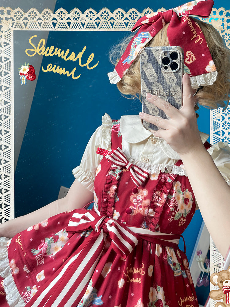 JSK♥Ready to Ship♥Summer Strawberry ♥ Lolita Dress