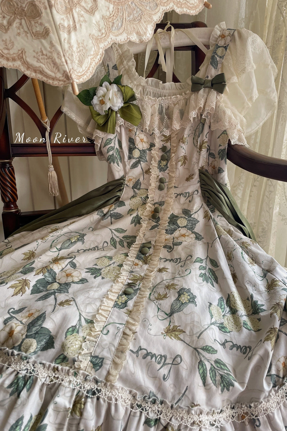 JSK Dress ♥Pre-order 3 months♥ Camellia ♥ Romantic Lolita Dress