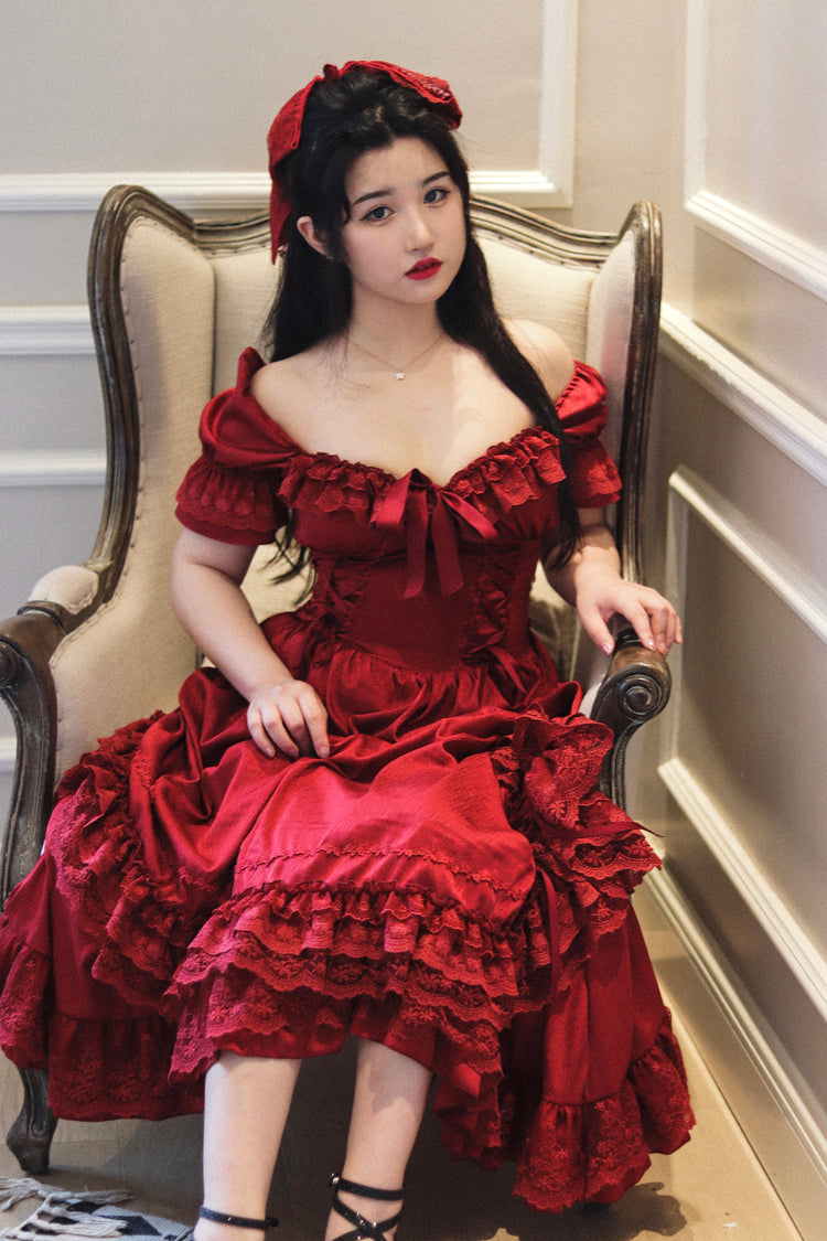 OP Dress♥Ready to Ship♥ Kiss of Nyx♥ Sweet Lolita Dress