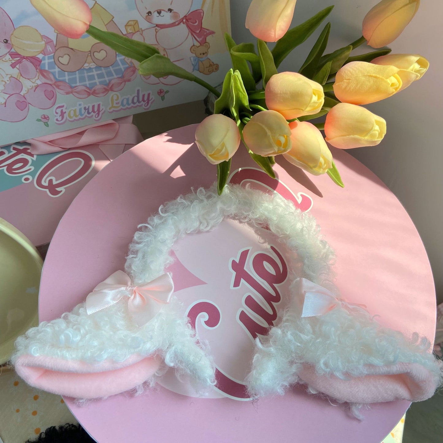 Handmade Sweet Sheep Shape Ears KC