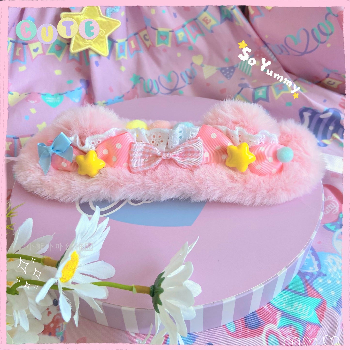 Handmade Sweet Bear Hairband