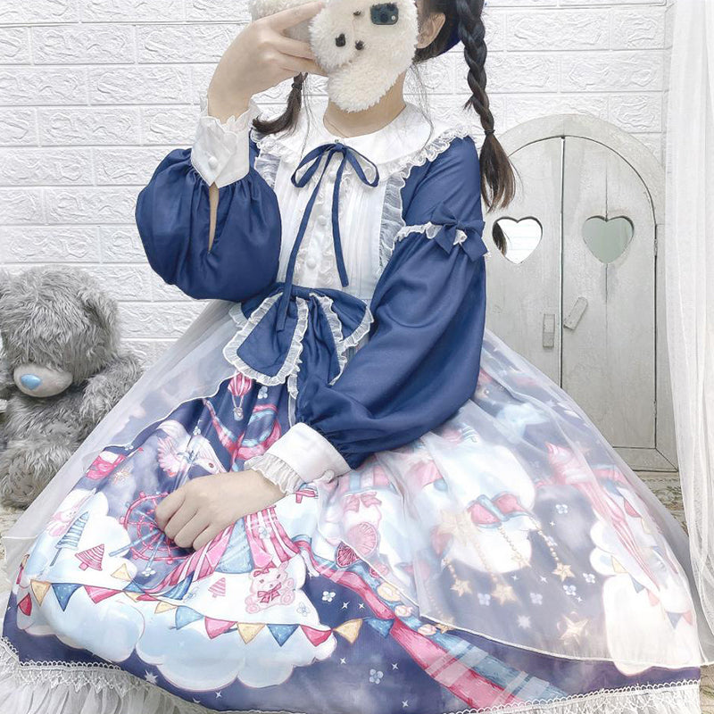 Plus Size♥OP♥Ready to Ship♥Candy World♥Sweet Lolita Dress