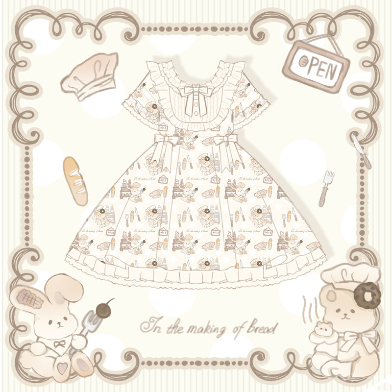 OP Dress♥Ready to Ship♥ Cartoon Dog ♥Sweet Lolita Dress