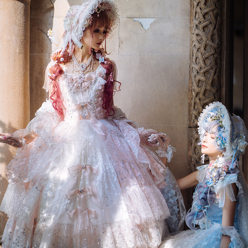 JSK Full Set ♥Ready to Ship♥Sakura Girls ♥Sweet Lolita Dress