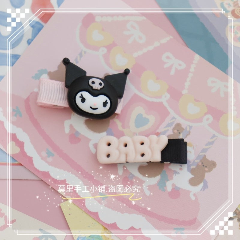 Lolita Cute Pair Hairclips