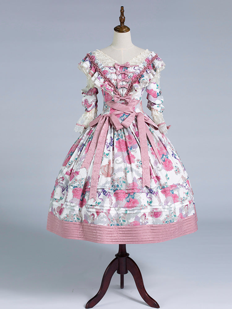 OP Dress♥Ready to Ship♥ Victoria Garden ♥Classical Lolita Dress