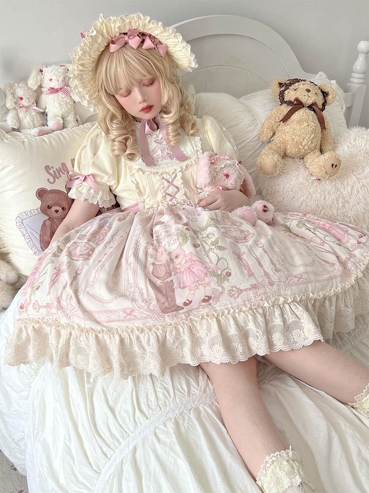 OP Dress♥Ready to Ship♥Rabbit Kingdom♥Sweet Lolita Dress
