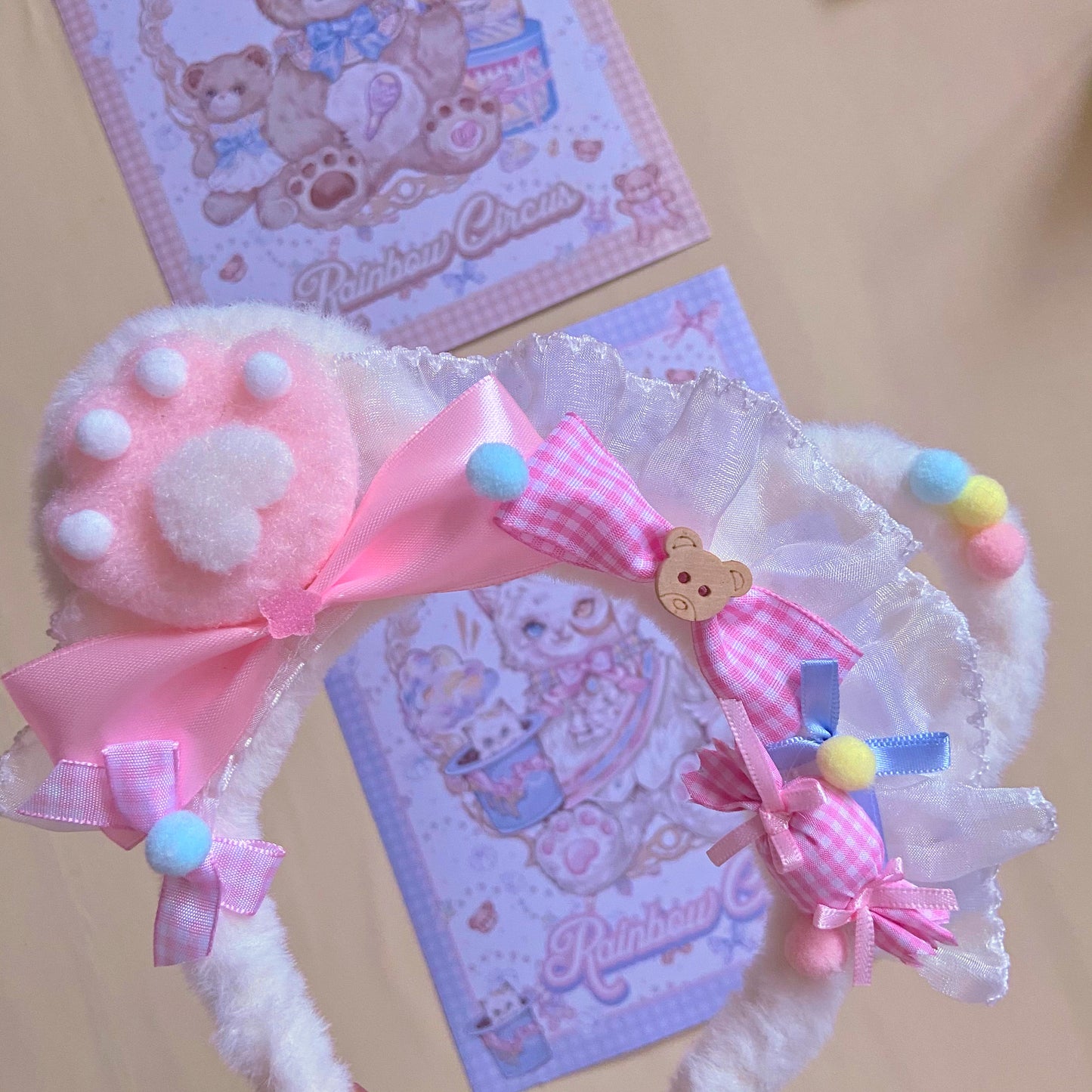 Handmade Sweet Bear Ears KC