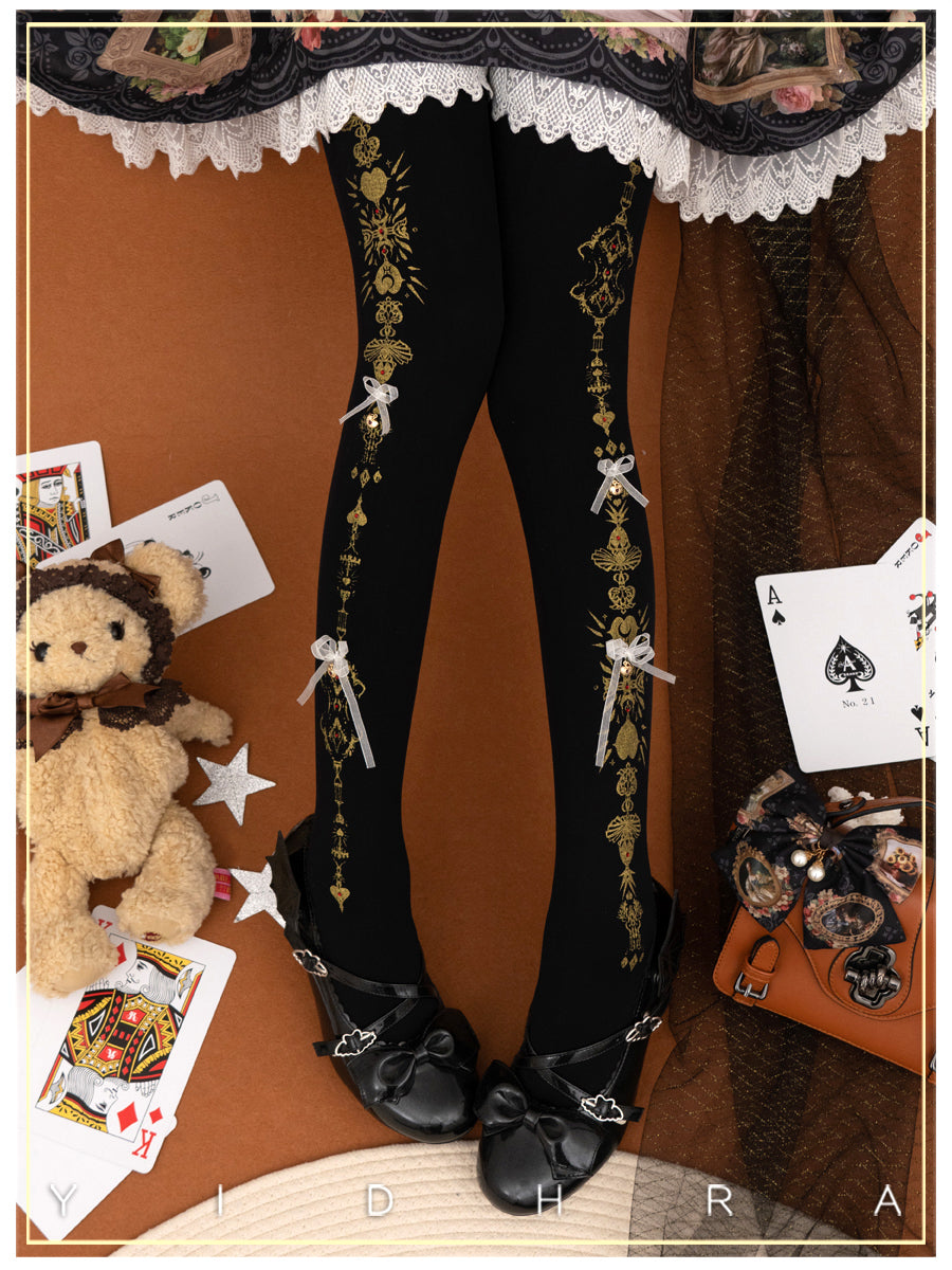 In the Name of Queen Lolita Tights By Yidhra
