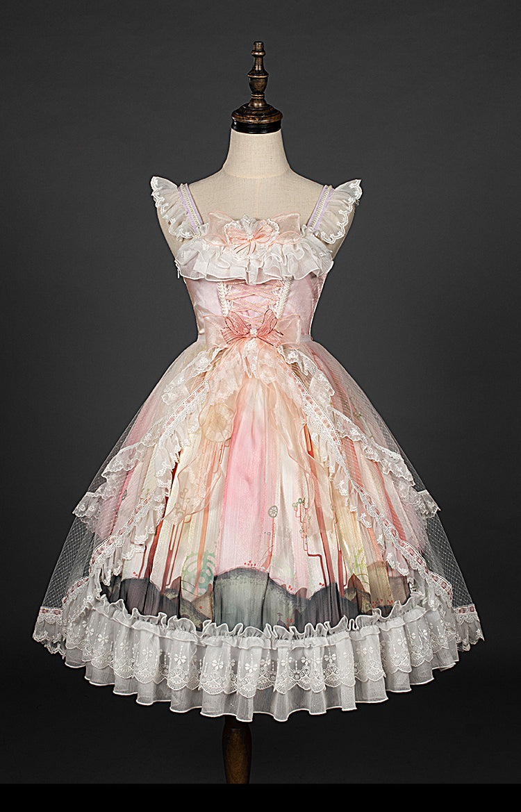 JSK & OP Dress ♥Ready to Ship♥ Gris♥Sweet Lolita Dress