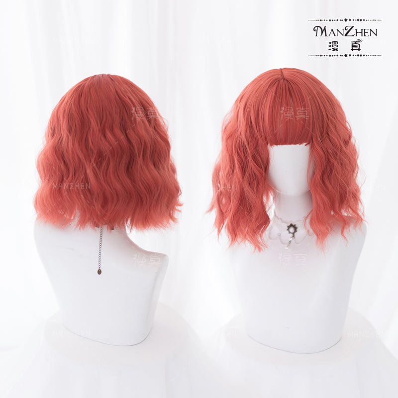3 Color Options Curly Short Wig