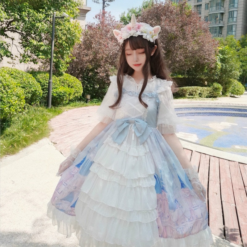 Plus Size♥JSK♥Ready to Ship♥Fairy Girl♥Sweet Lolita Dress