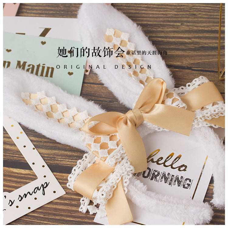 KC Lolita Kawaii Bow Headband