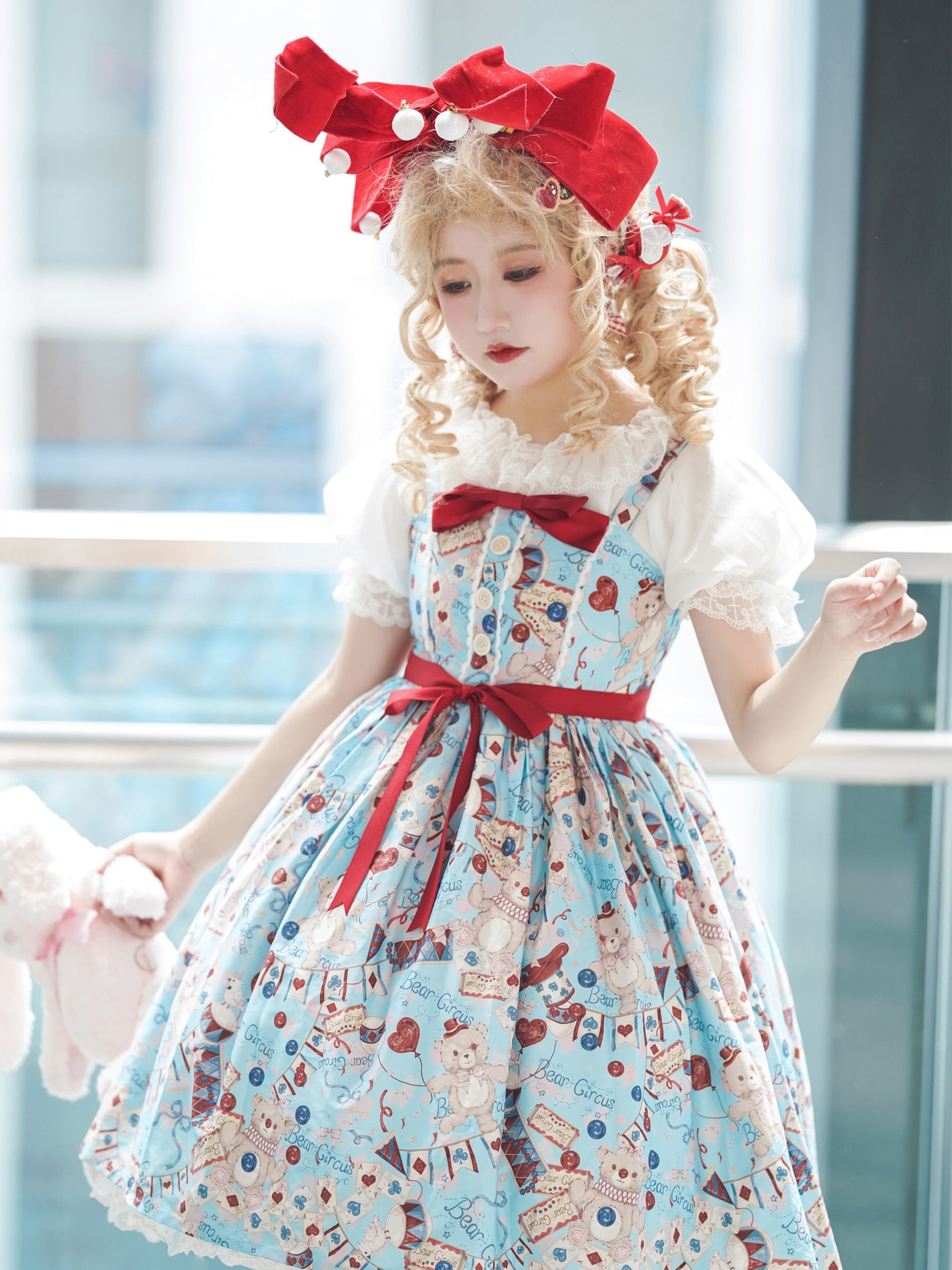 JSK♥Ready to Ship♥Bear Circus♥Sweet Lolita Dress