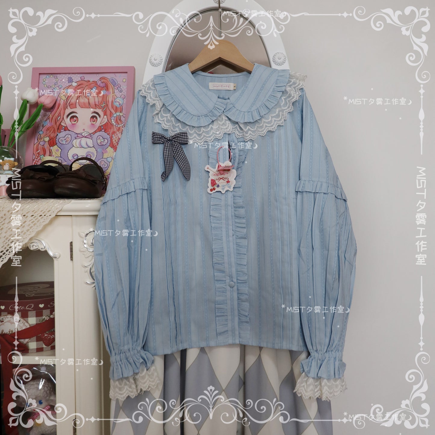 Blouse ♥pre-order 2 weeks♥Cream Sweetheart♥ Sweet Lolita
