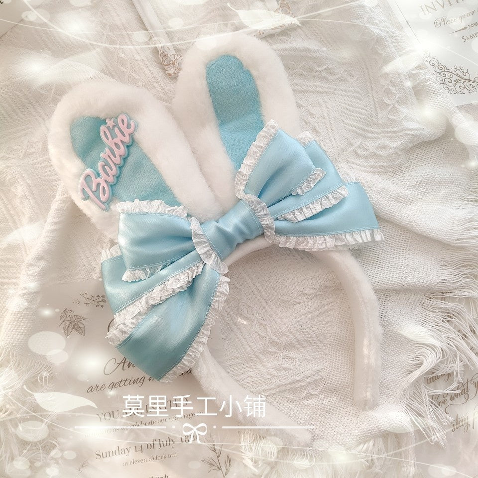 Lolita Sweet Big Bow Headband