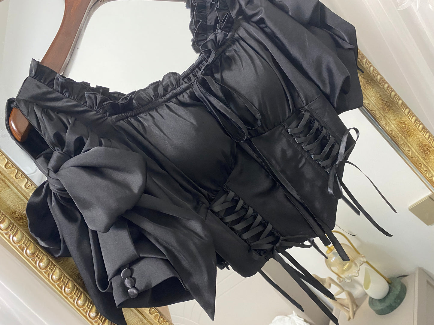 Fishbone Corset Blouse by Airfreeing