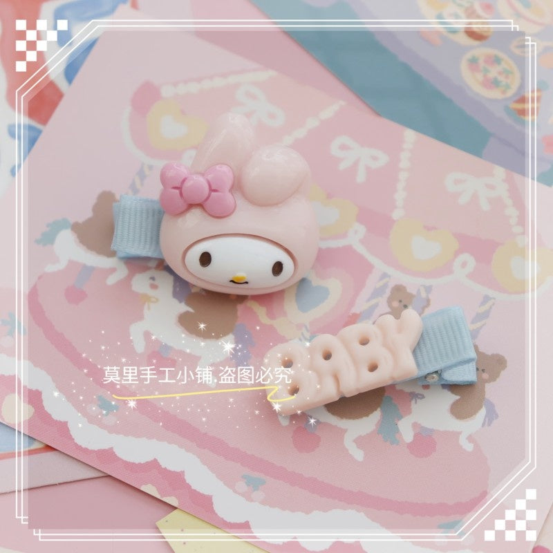 Lolita Cute Pair Hairclips