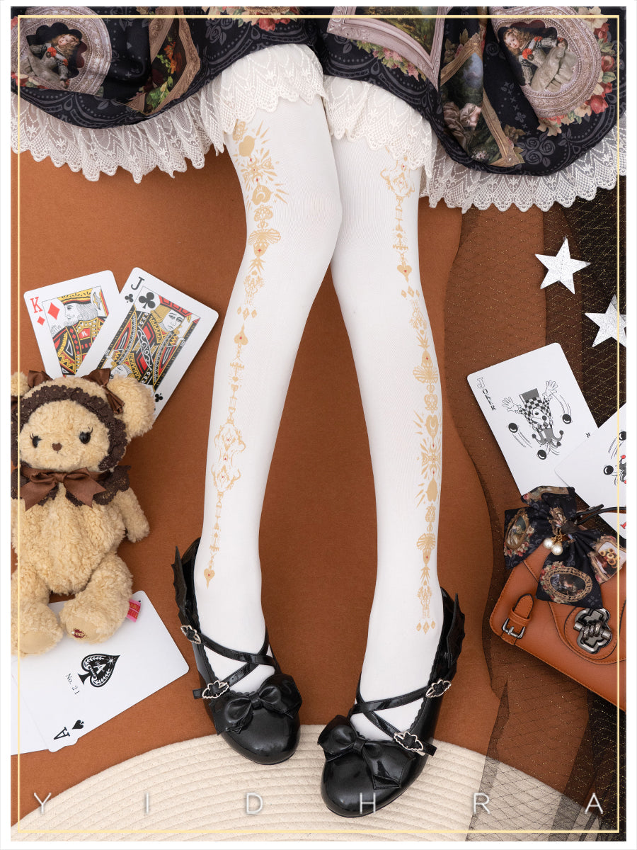 In the Name of Queen Lolita Tights By Yidhra
