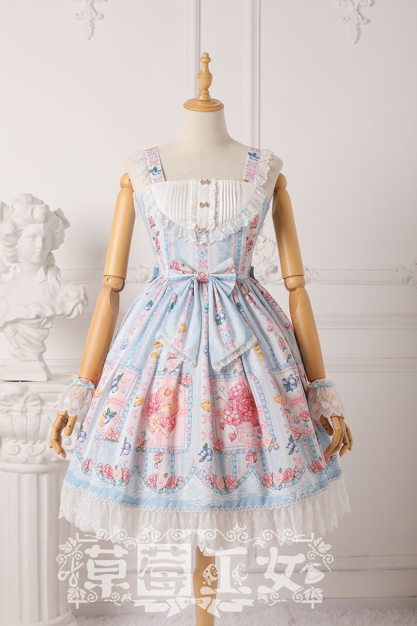 JSK♥Ready to Ship♥Blueberry Princess♥Sweet Lolita Dress