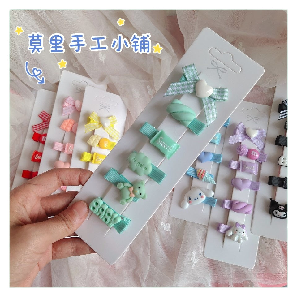 Lolita Macarons Hairpins 6pcs/Set