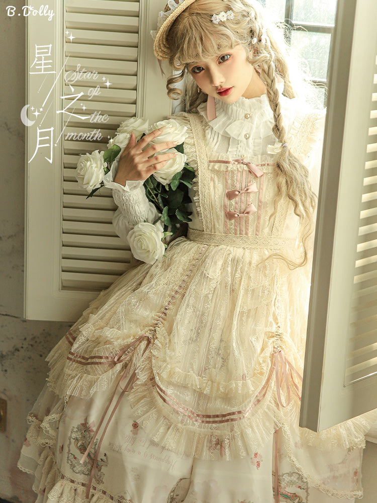JSK & OP♥Ready to Ship♥Star of Moon♥Sweet Lolita Dress