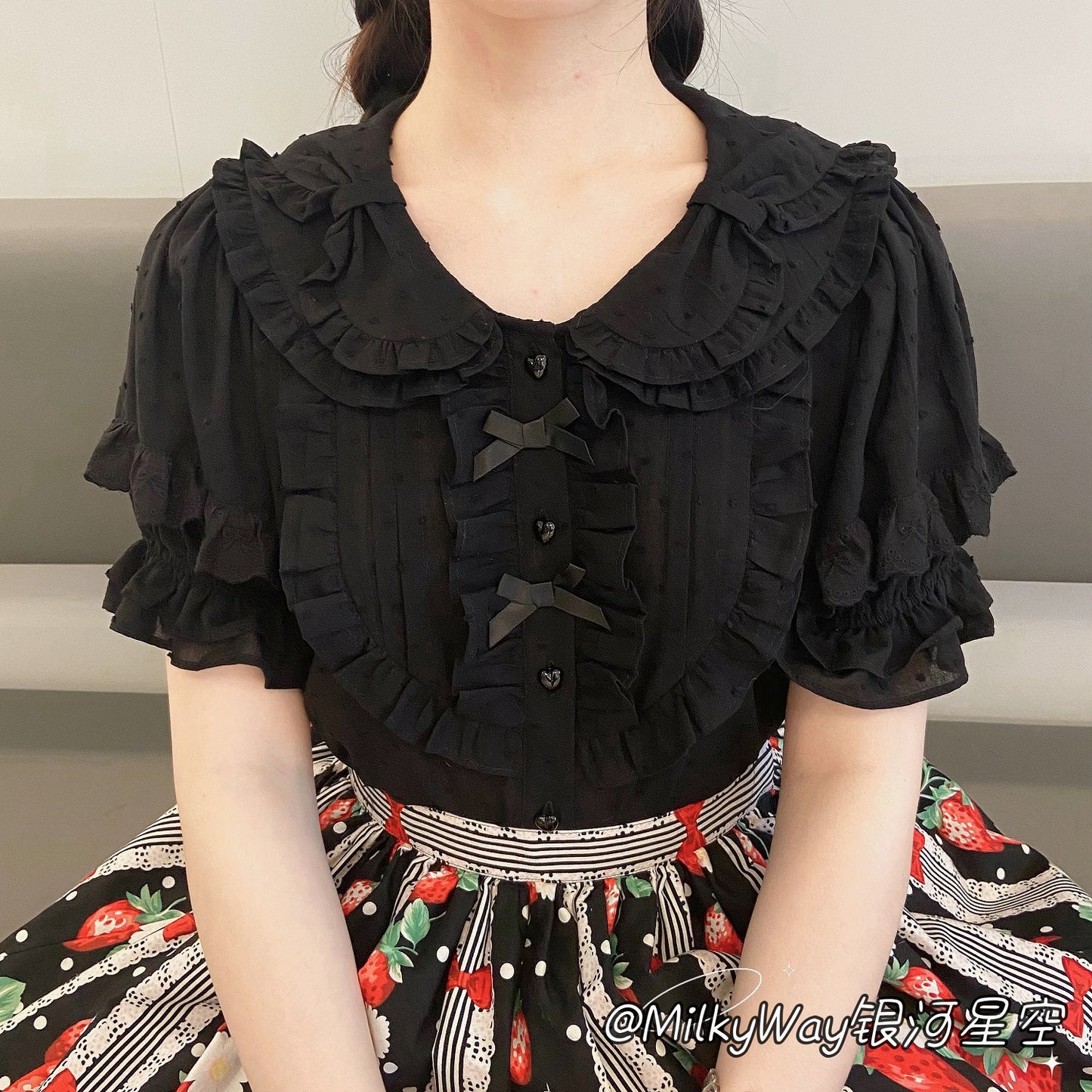 Peter Pan Collar Lolita Dress Blouse