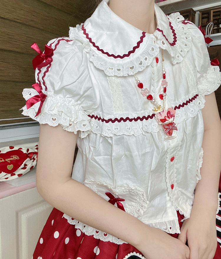 Crispy Tart Short-sleeved Blouse